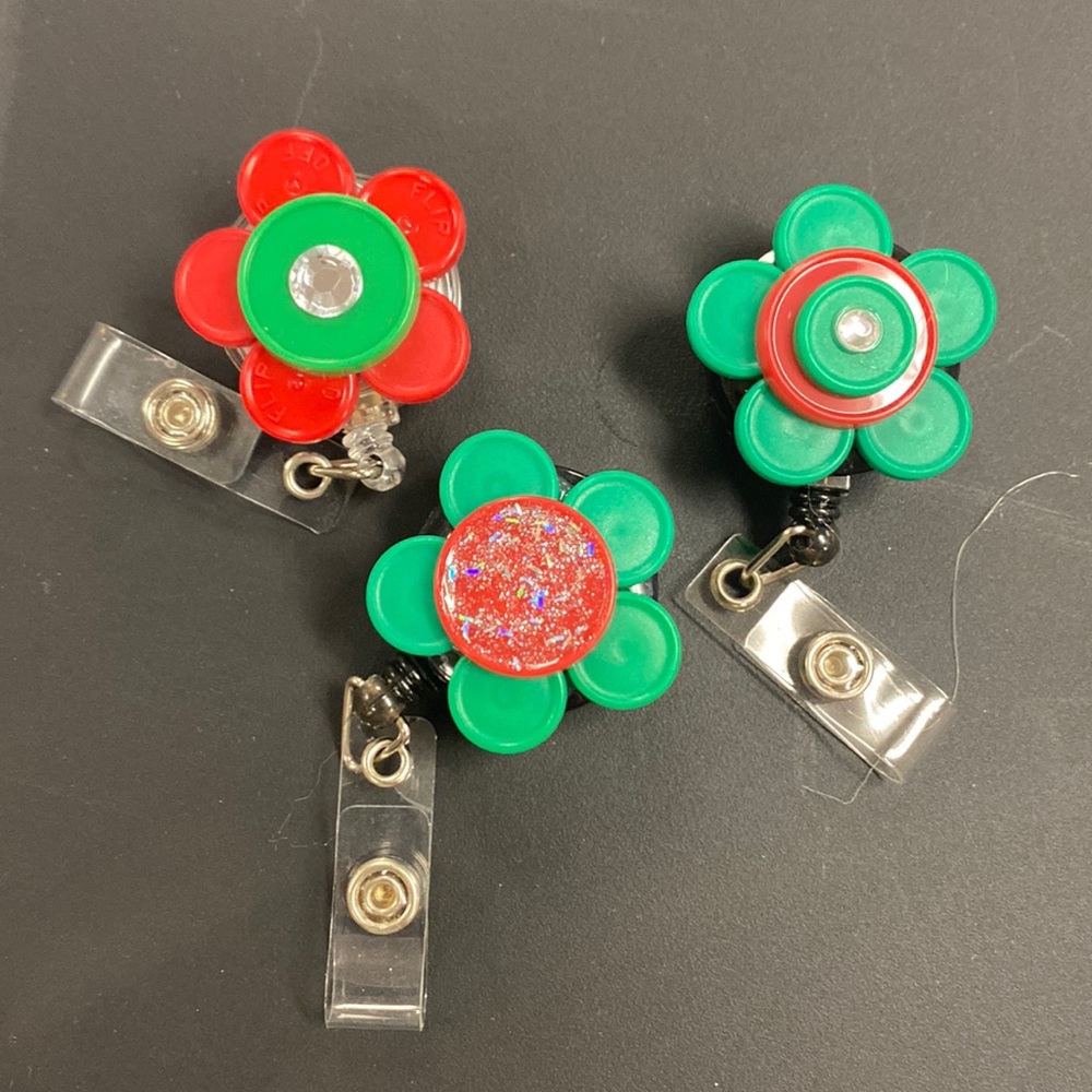 Retractable name badges!